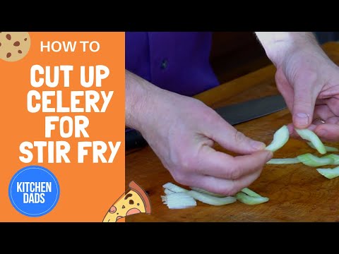 How to Cut Celery for Stir Fry  | Learn to Cook