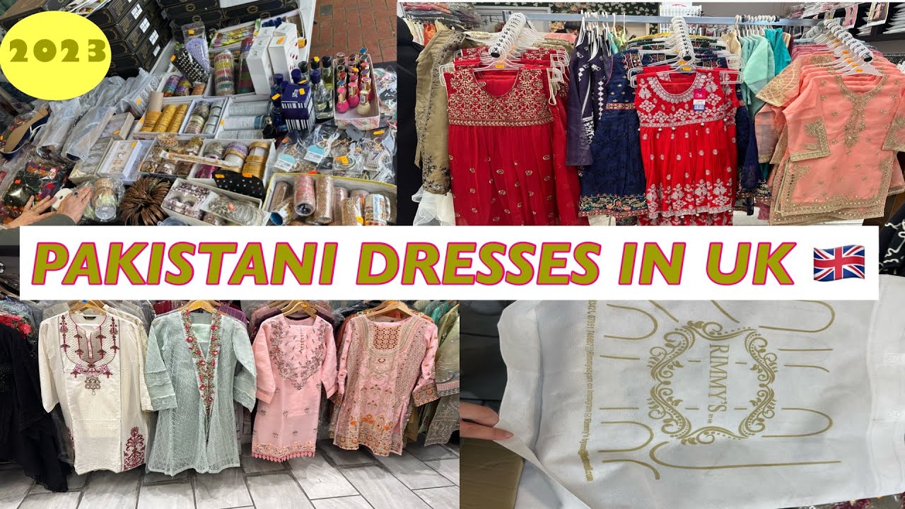 Exploring Luton Pakistani shop in Uk 🇬🇧 New Eid Collection Nice and