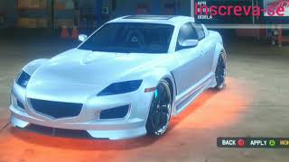 Midnight club Los Angeles - Xbox 360 - Personalizando Mazda RX8 2006