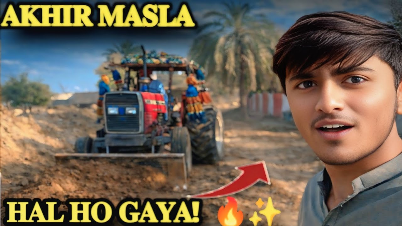 Finally Problem Solved! 😳 Tractor Cleared Our Village Street 🚜