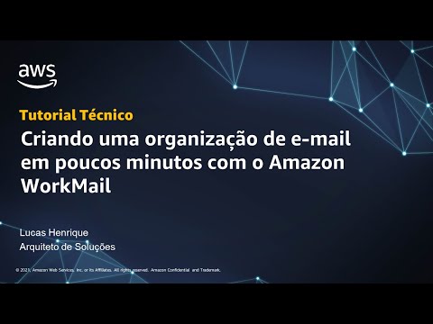 Criando uma organização de e-mail em poucos minutos com o Amazon WorkMail
