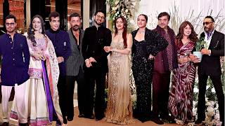 Akansha Ranjan Wedding Reception - Sonakshi Sinha, Bobby Deol, Jeetendra, Shatrughan, Mahima, Rupali
