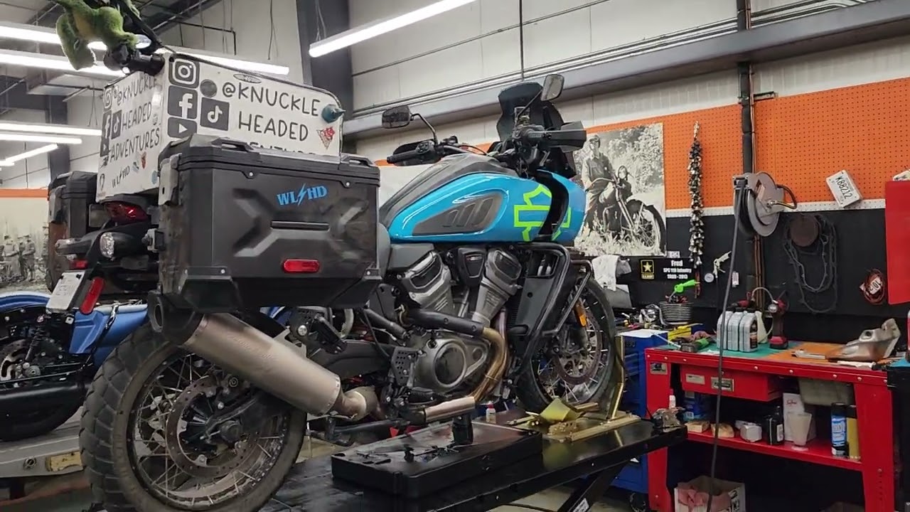 1k service & review of our new Harley-Davidson Pan-America