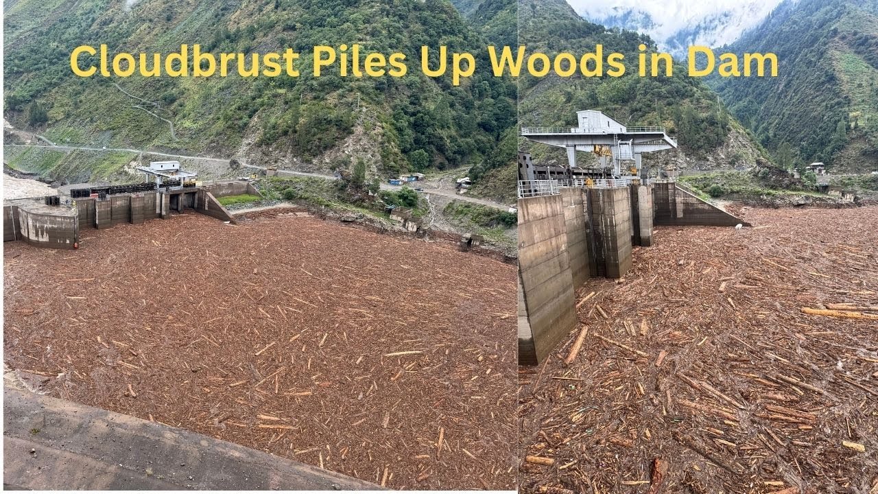 Flood Debris Cleared by Flap Gate