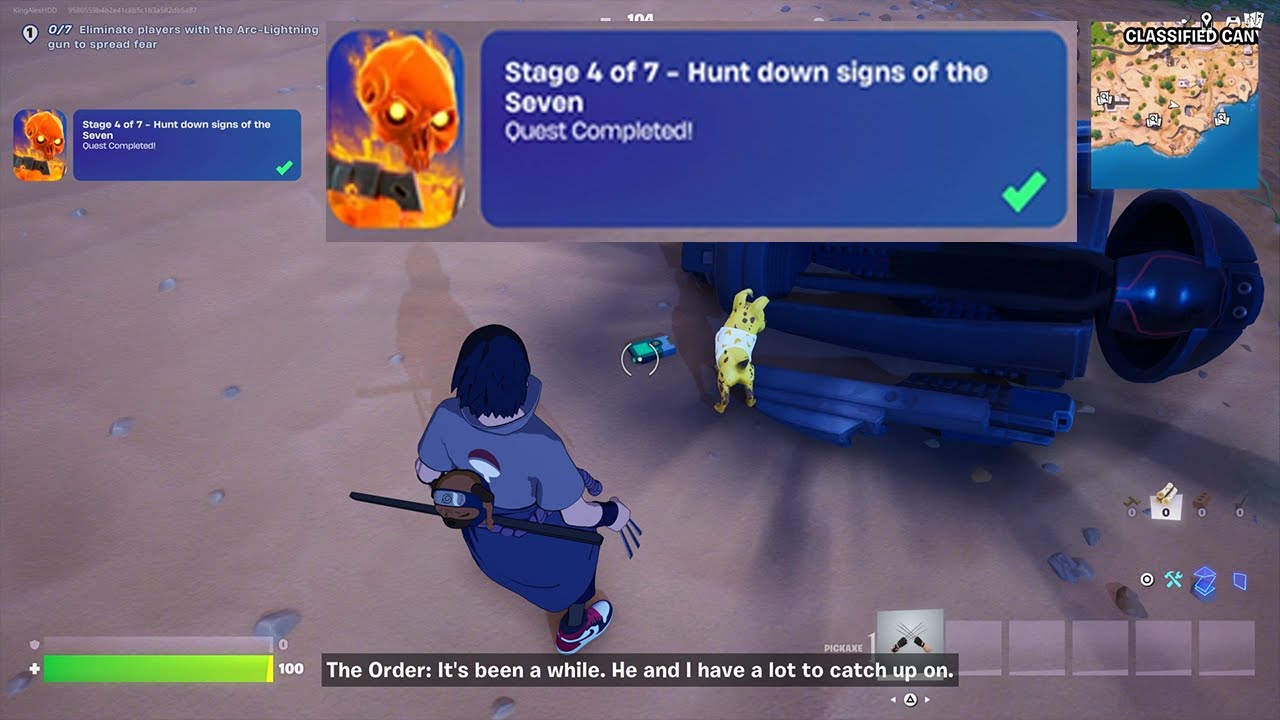 How to EASILY Hunt down signs of the Seven in Fortnite locations Quest!