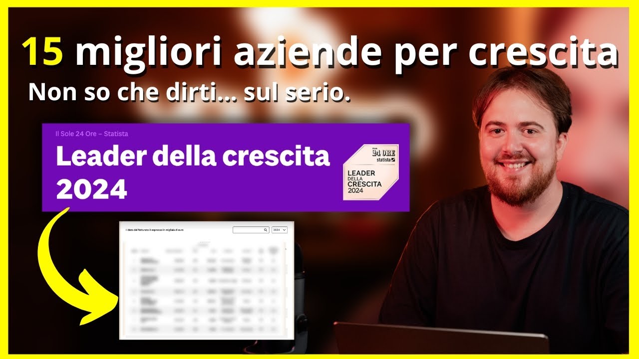 Le 15 migliori aziende più in crescita in Italia nel 2024 - YouTube