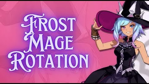 FROST MAGE ICICLE ROTATION | Blue Protocol Star Resonance