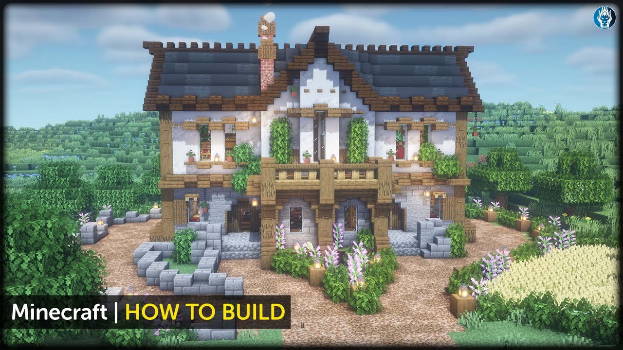 Minecraft  How to Make an Amazing Medieval House for Your Survival 