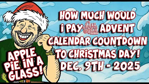 2025 What Would I Pay Countdown to Christmas Day Advent Calendar! December 9th