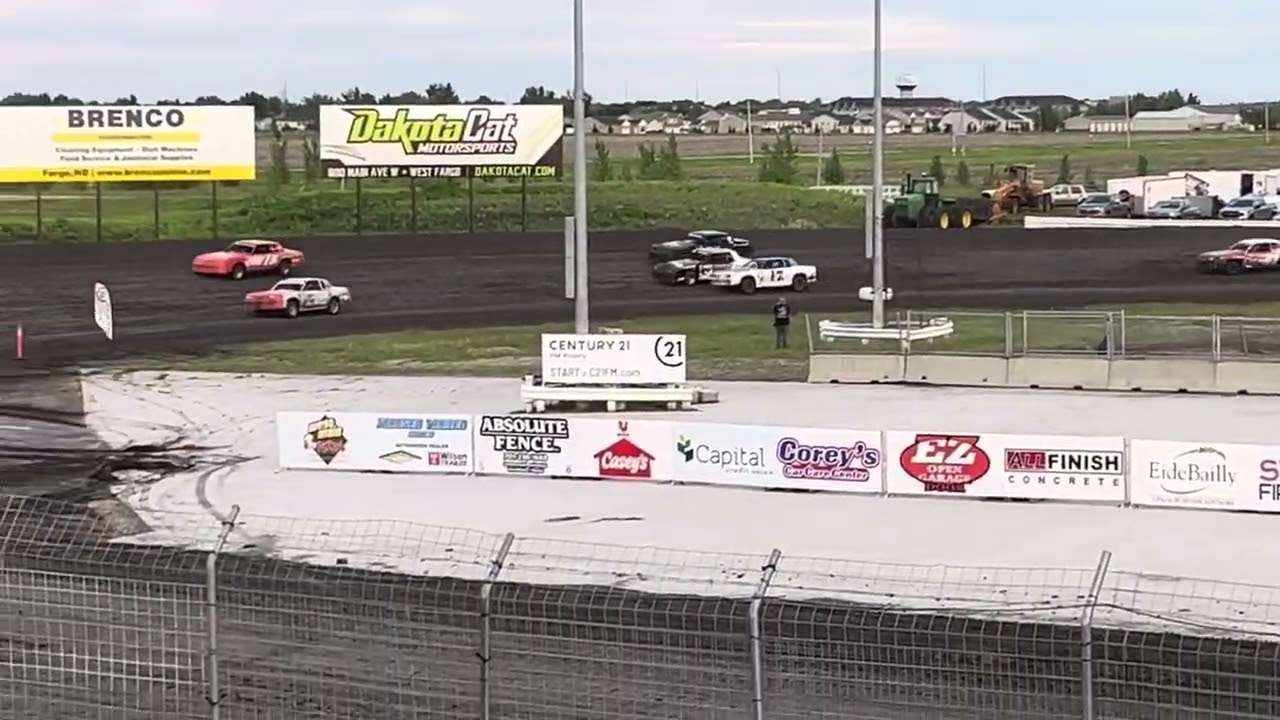 Imca Hobby Stocks heat race #1 at Red River Valley speedway 5/31/2024