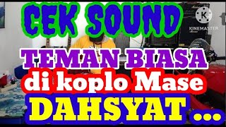 CEK SOUND MELODI TEMAN BIASA//RITA SUGIARTO cover by Dimas Andromeda