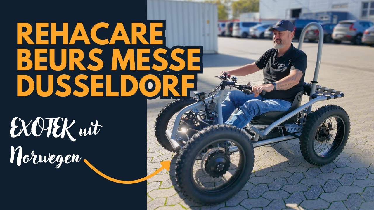 Als eén van de eerste mochten wij dit testen!😱 Op de REHACARE beurs in Duitsland!🇩🇪
