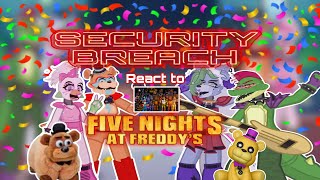 FNAF SECURITY BREACH REACT TO FNAF (ALL PARTS) #subscribetomychannel #fnaf #securitybreach 