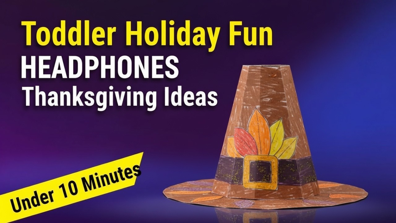 Простые занятия на День благодарения для малышей!