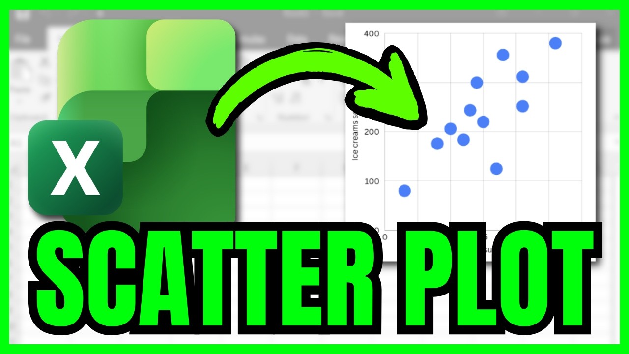 How To CREATE A SCATTER PLOT In Excel (QUICK GUIDE) 2026 - YouTube