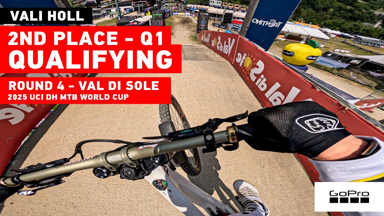 GoPro: Vali Holl Q1 Qualifying Run - Val Di Sole - '25 UCI DH MTB World Cup