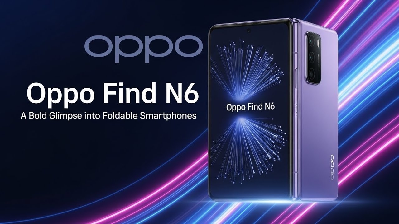 Oppo Find N6: Смелый взгляд в будущее складных смартфонов
