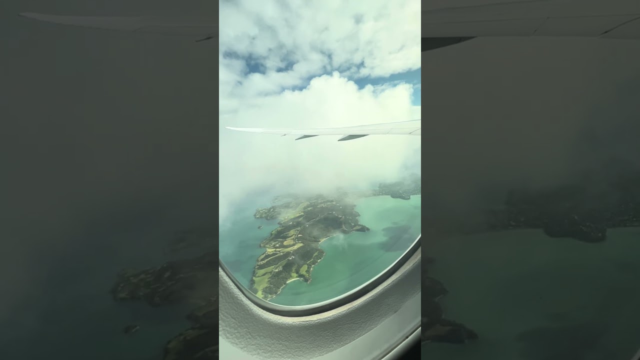 Landing where nature meets magic kia ora, New Zealand! 🇳🇿✈️