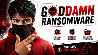 Details GodDamn Ransomware Explained | PoisonX Driver Bypasses Antivirus | New BYOVD Attack (2026) Update