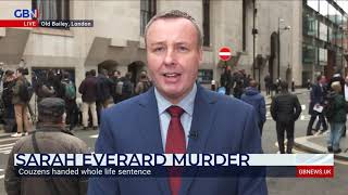 Wayne Couzens Sentenced To A Whole Life Order For The Kidnap, Rape And Murder Of Sarah Everard