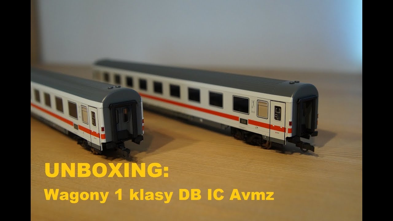 UNBOXING: 2 wagony Avmz 1 klasy pociągu DB IC