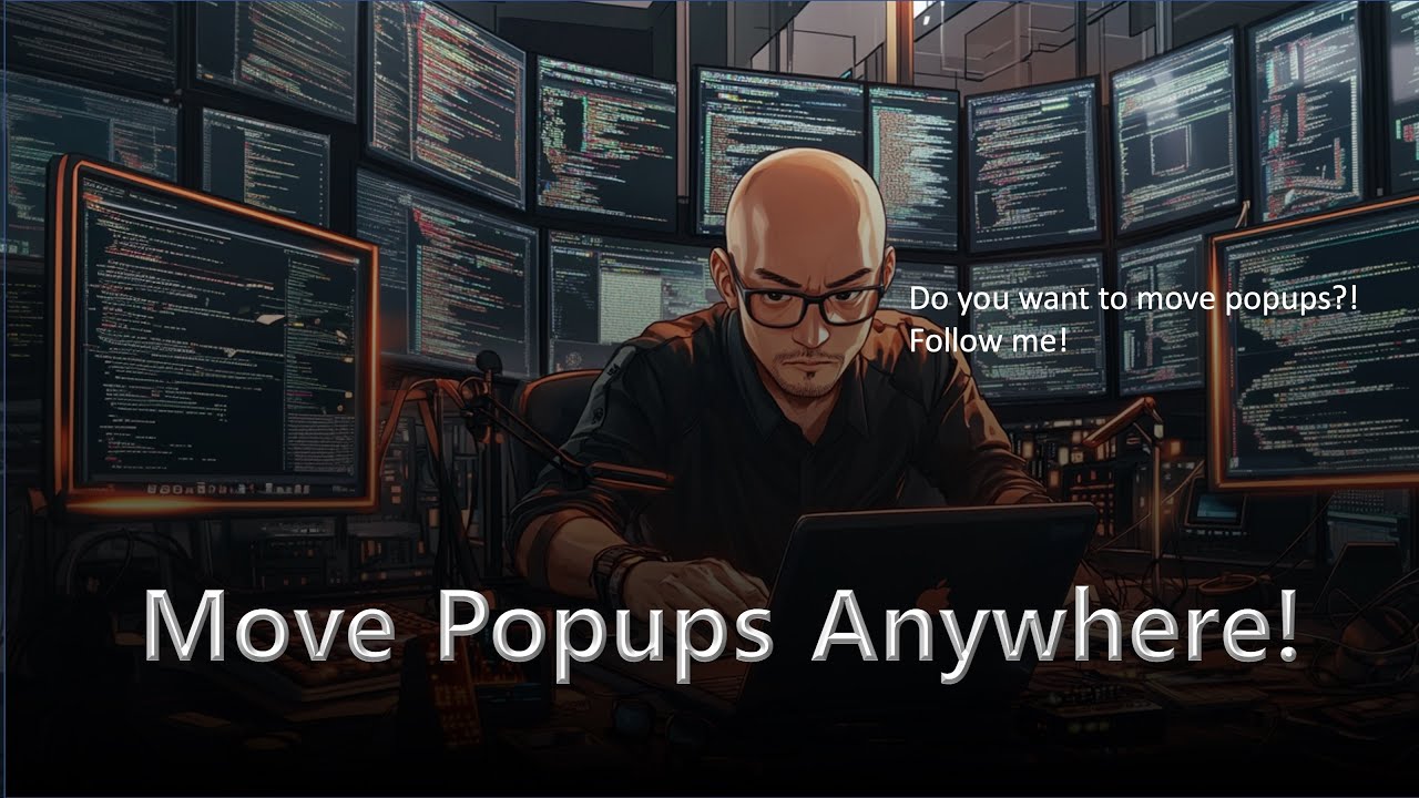 Custom popup position - Plugin bubble - YouTube