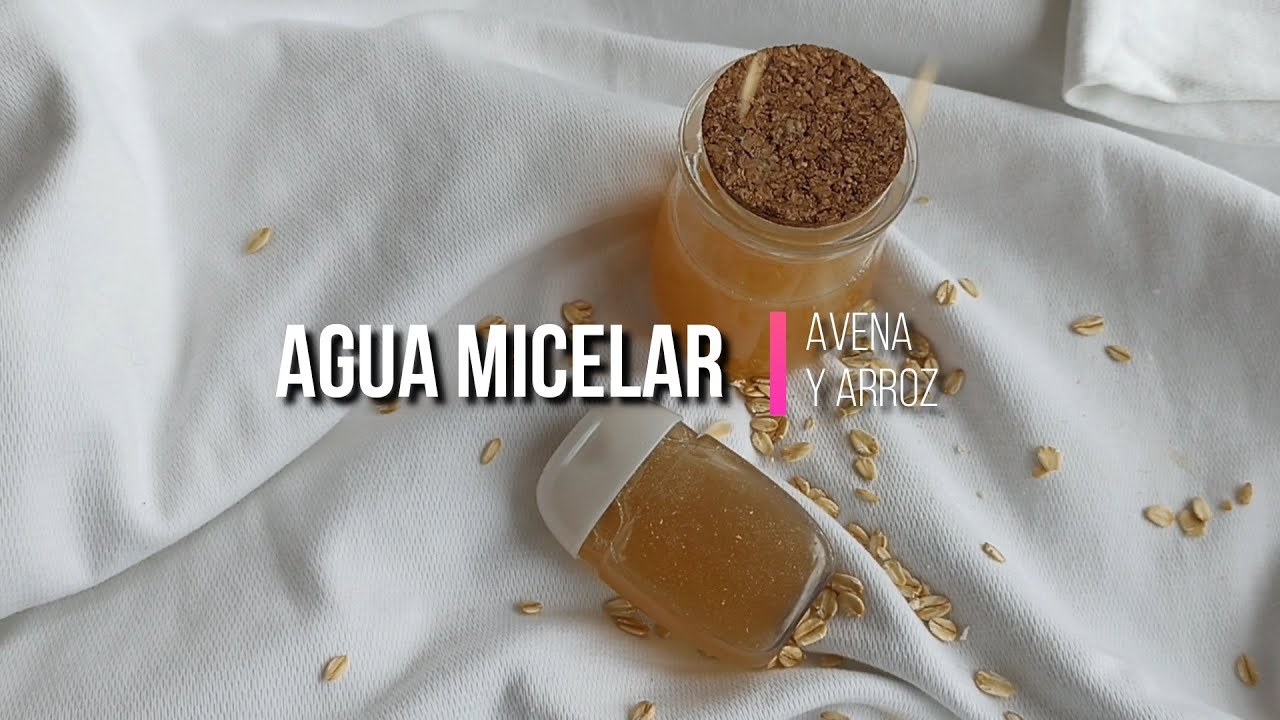agua micelar de avena y arroz🌾🌾
