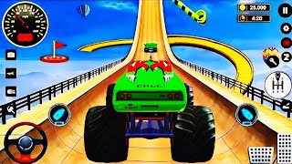 Monster Truck Mega Ramp Impossible Driver - Mega Ramp Car Stunt Master Simulator -Android Gameplay94 screenshot 3