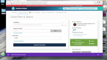How to Send/Receive Expanse using MyEtherWallet
