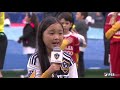 #MaleaEmma (7 yo) singing National Anthem at LA Galaxy home opener