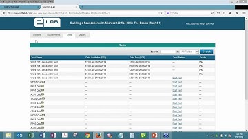 eLab New Features - Access Concept Review Quizzes from Student Test Page