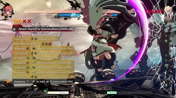 Baiken Combo Youzansen Starter 50% Tension GGST