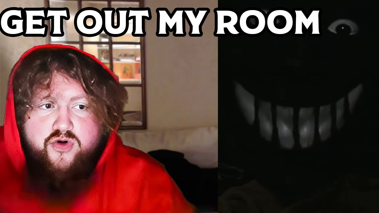 CaseOh Debunks to Scary Things Under the Bed in the Middle of the Night  | Caseoh React Scary Video