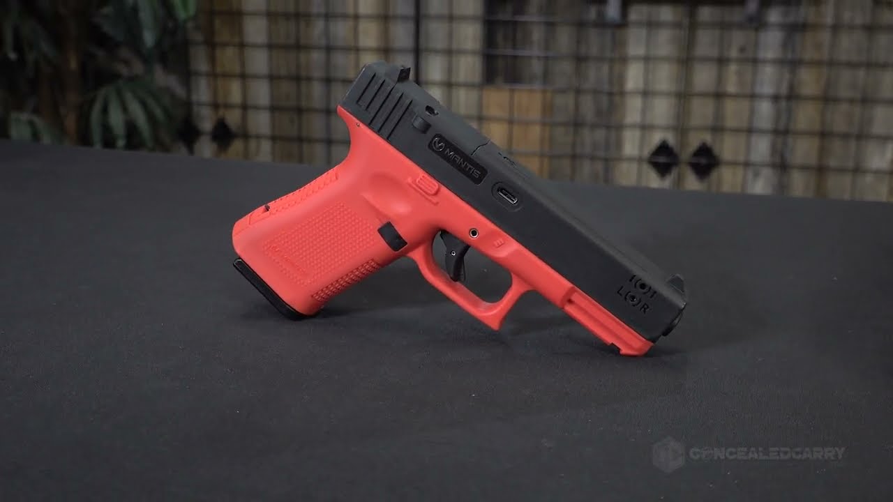 Mantis TitanX: Dedicated Laser Training Pistol with Integrated Mantis
