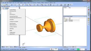 4 Axis Roughing Using BobCAD CAM 4 Axis Standard