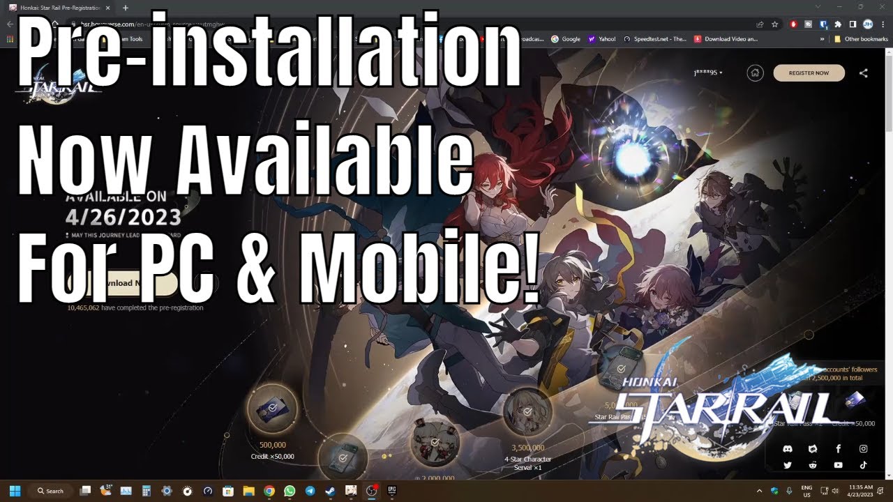 Honkai: Star Rail's Pre-Installation Is Now Available Across Platforms!  Honkai: Star Rail