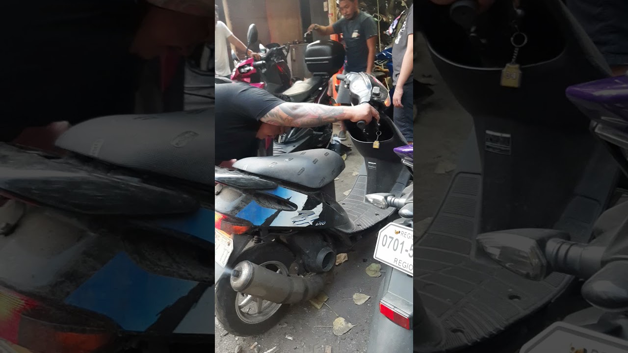 HONDA DIO 1 - SMOKE MACHINE 