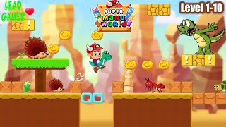 Super Manu's World  Jungle  Bros Level 1-10  #games #gaming #gameplay #leadgamer screenshot 5
