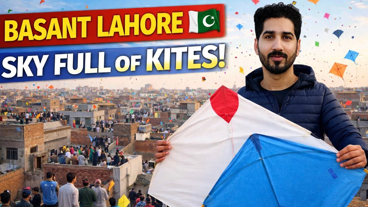 Basant Festival Lahore Pakistan 🇵🇰 | Amazing Kite Flying & Spring Celebration in Lahore