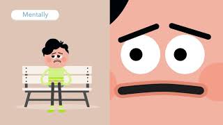 Motion Graphics E - Learning, Mental Stress