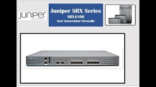 Juniper Srx Series - Srx4100 Service Gateway