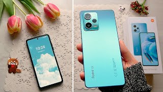 ☁Aesthetic Xiaomi Redmi Note 12 Pro 5G Unboxing  Android Setup