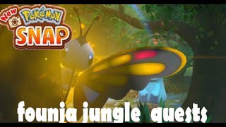 how to get all quests in founja jungle completed new pokemon snap gameplay walkthrough screenshot 5