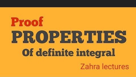 Definite integral of symmetric function|Proof of properties of definite integral in urdu hindi