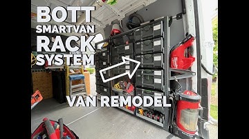 bott Smartvan Van Racking Storage System - Sneak Peek!