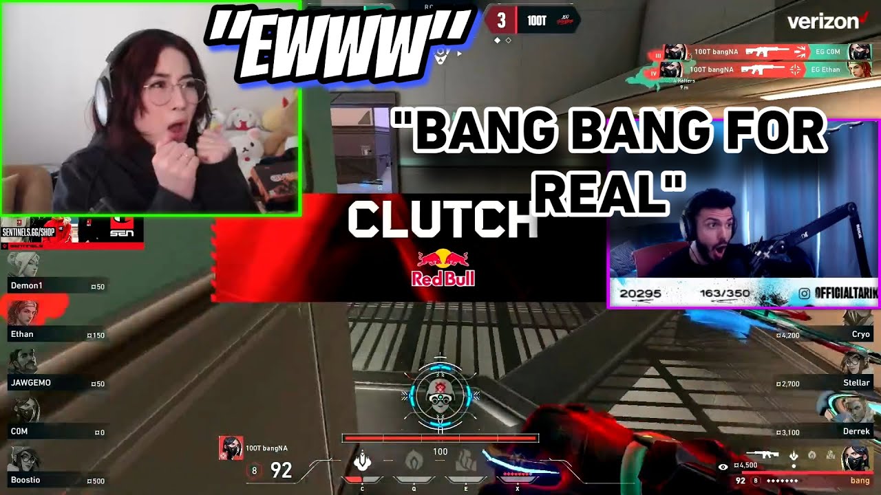 Tarik and Kyedae Reacts to Most Insane VCT Clutch Yet 😱 100T Bang