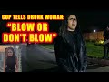 Bodycam DUI Arrest - 23-Year-Old Woman Gets Arrested for DUI After Debating Breath Test Options
