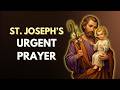 Pray This To St. Joseph For Urgent Financial Provision & Steady Work