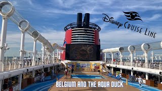 Disney Dream - Day 2 Vlog - A Trip To Belgium And A Ride On The Aqua Duck