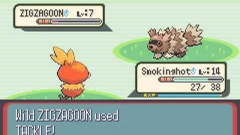 Making the way to Rustboro City.